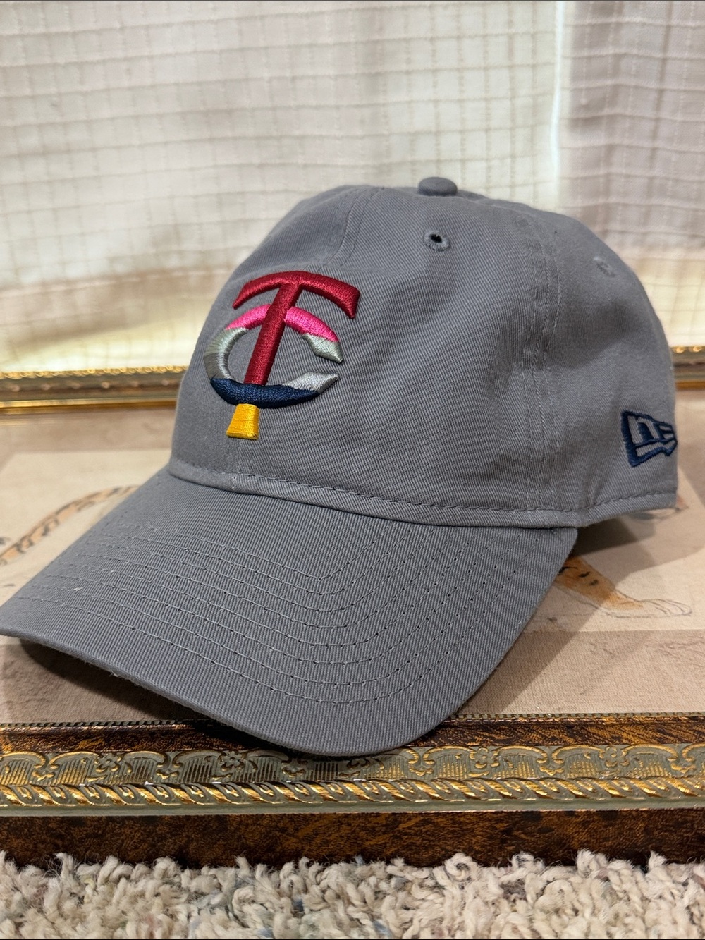 New Era MLB MN Twins TC Minnesota adjustable gray 9twenty baseball hat cap